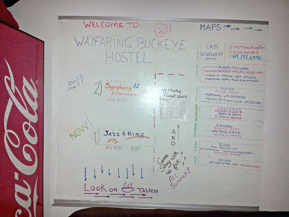The Wayfaring Buckeye Hostel Columbus Exterior foto